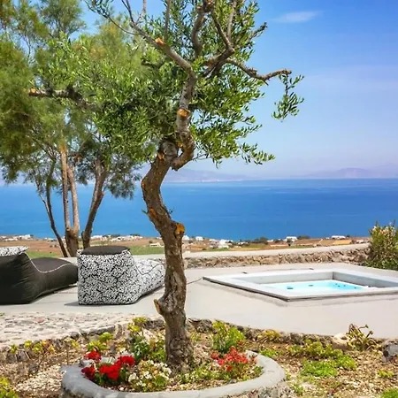 Villa Luxury Santorini Elysian Dyo Private Hot Tub Air Conditioning *